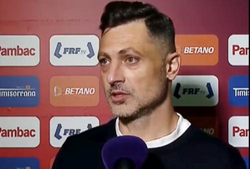 Mirel Rădoi, antrenor CSU Craiova // foto: captură DigiSport