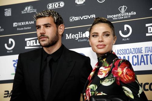 Theo Hernandez și Zoe Cristofoli/ foto: Imago Images