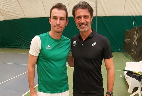 Piotr Grynkowski și Patrick Mouratoglou / FOTO: Instagram