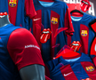 Barcelona va purta pe tricouri legendarul logo al trupei Rolling Stones la El Clasico