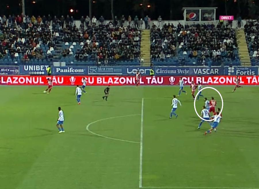 Debeljuh, încercuit, a fost considerat în ofsaid Reacția oficială a lui Kyros Vassaras, după faza de arbitraj care a scandalizat Liga 1: „Ne cerem scuze pentru eroarea lor. Arbitrul de centru nu poate fi învinuit” + Decizie cu efect imediat