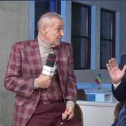 Gigi Becali, apariție excentrică la România TV