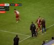SFIDĂTOR: schimbat în prelungiri, Louis Munteanu l-a smucit pe Panin și l-a ignorat pe Dan Petrescu!