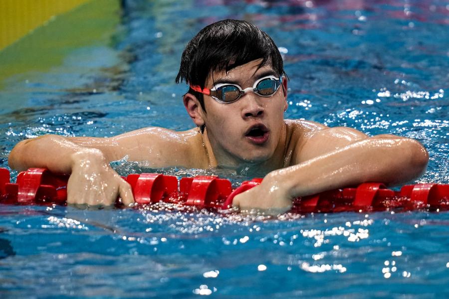 Pan Zhanle / FOTO Guliver/GettyImages Pan Zhanle în afara podiumului la 100 metri liber la Cupa Mondială în bazin scurt de la Incheon » Cine l-a învins