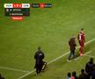 SFIDĂTOR: schimbat în prelungiri, Louis Munteanu l-a smucit pe Panin și ignorat pe Dan Petrescu!