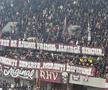 Mesajele afișate de galerii în Dinamo - Rapid
