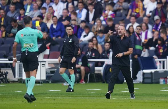 Decizie finală în cazul lui Hansi Flick! De unde va urmări antrenorul Barcelonei „El Clasico”