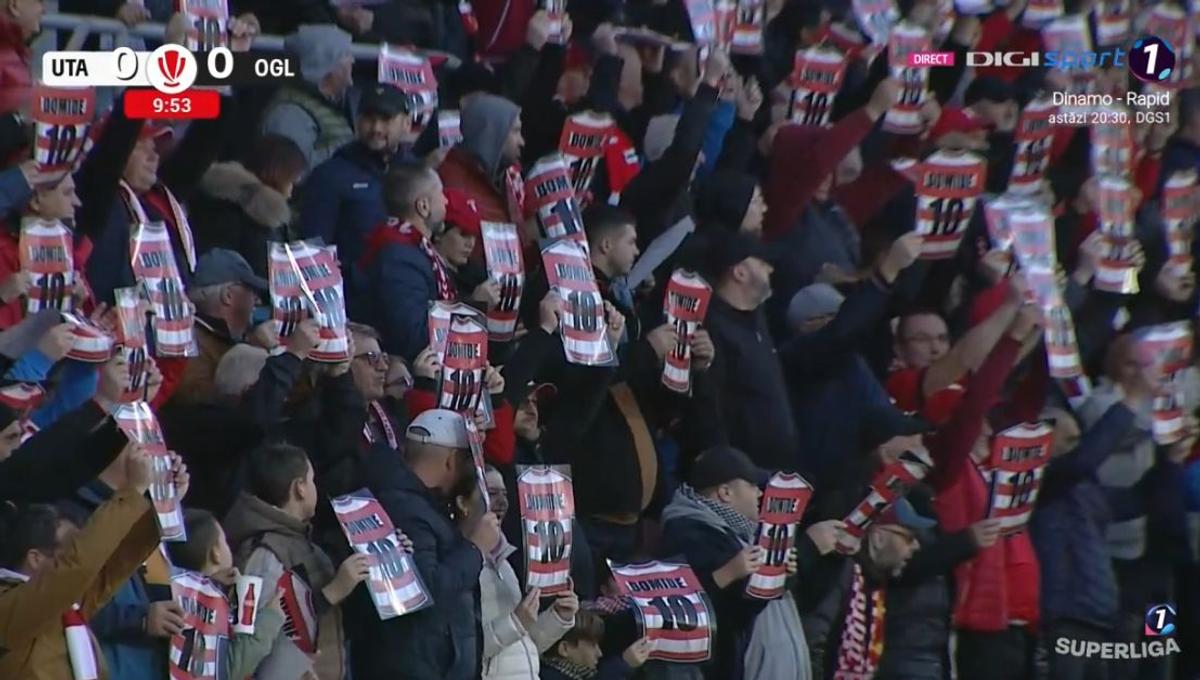 Moment special în cinstea lui Flavius Domide: UTA - Oțelul