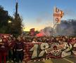 Internaționalul român a apărut în „corteo” rapidist condus de „Bocciu” la Arena Națională!