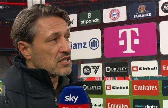 Niko Kovac a luat foc! A acuzat arbitrajul: „Golul nu trebuia acordat!” + Ce a spus expertul Bild