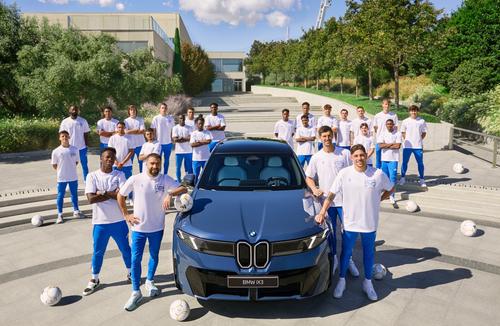 Echipa Realului împreună cu sponsorul BMW / BMW Group