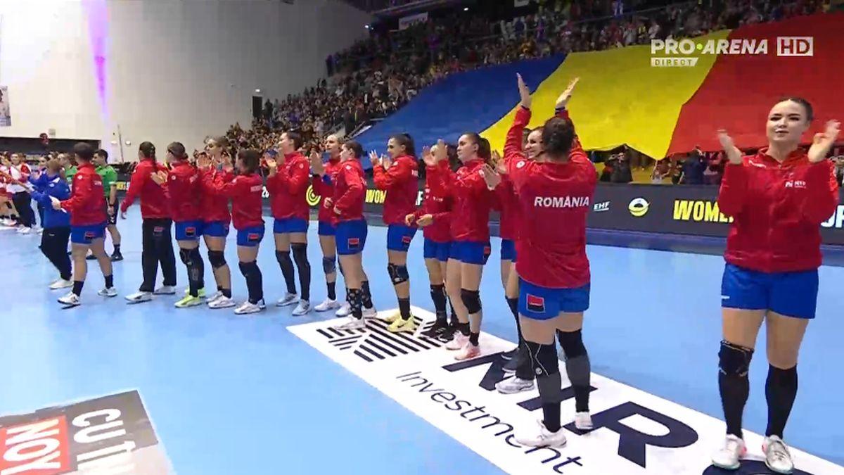 România bate clar Polonia și devine mare favorită la Final Four-ul din EHF Euro Cup » Euforie totală cu peste 4.000 de suporteri la Craiova