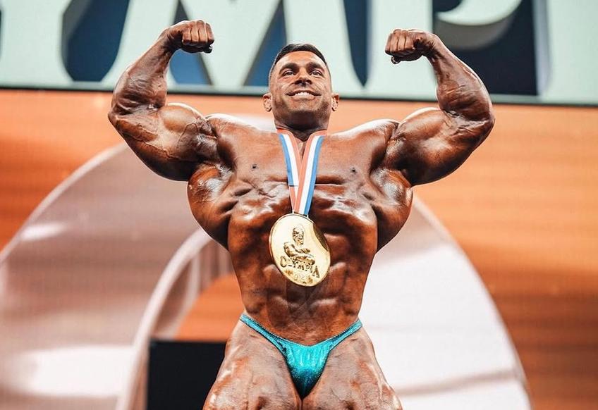 Culturistul american Derek Lunsford (32 de ani) a fost desemnat Mr. Olympia 2025 // foto: Instagram