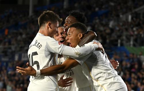Kylian Mbappe a adus victoria Realului în deplasarea de la Getafe // FOTO: Getty Images