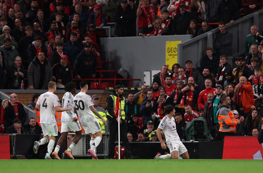 Liverpool - Manchester United 1-2 » Harry Maguire aduce victoria „diavolilor” pe Anfield, iar prăbușirea „cormoranilor” continuă // FOTO: Getty Images