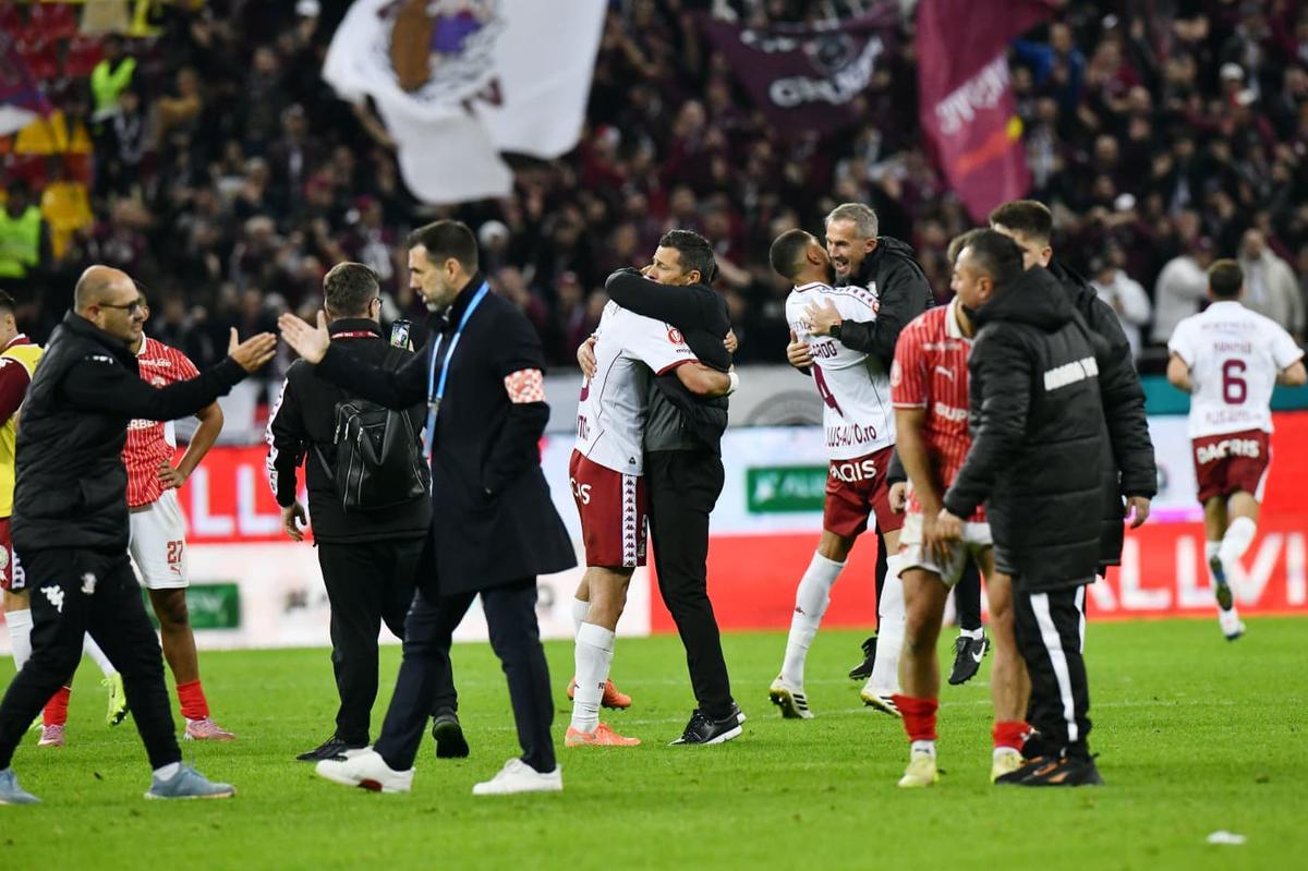 Așa i-a dat Rapid șah-mat lui Dinamo! Cîrjan și Armstrong, „hipnotizați” pe Arena Națională