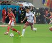 Maxime Sivis, Luka Gojkovic și Georgi Milanov, în Dinamo - Rapid, 0-2 (19 octombrie 2025). Ionuț Iordache&Cristi Preda (GSP)