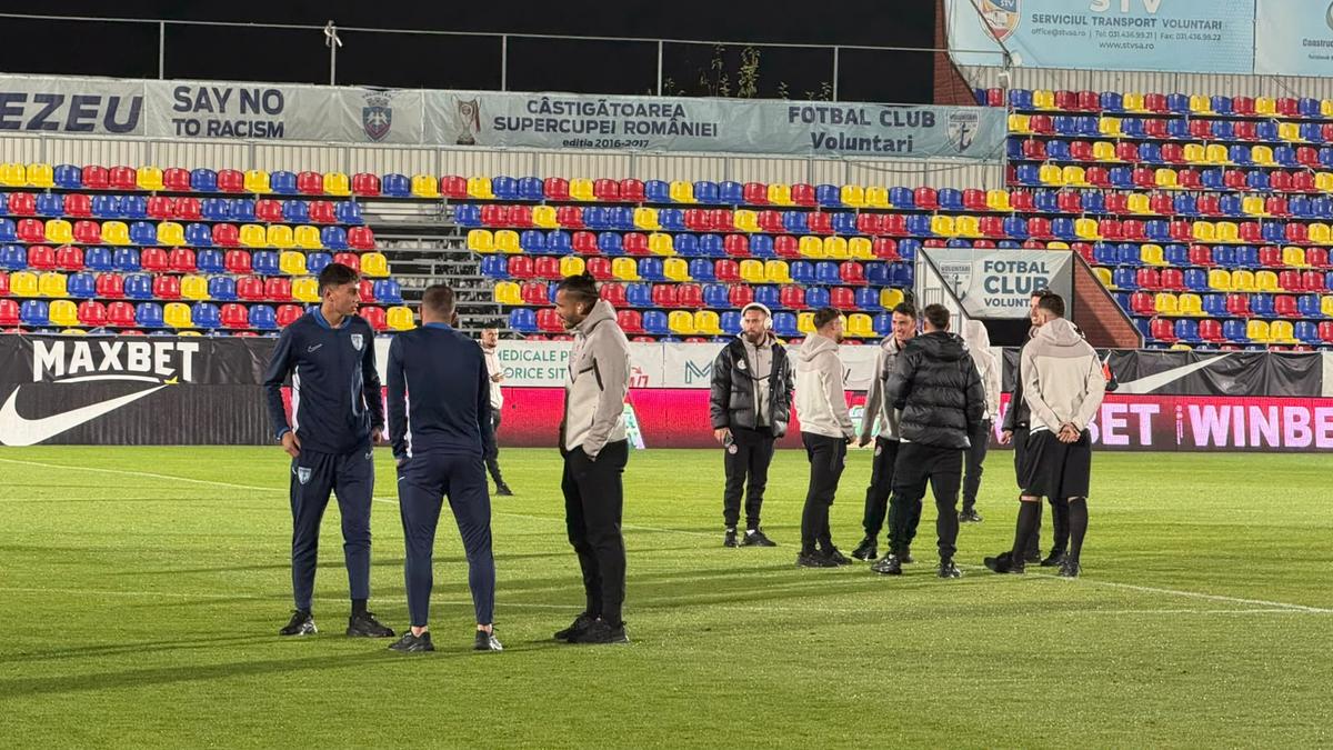 FC Voluntari - FCSB, imagini înainte de meci