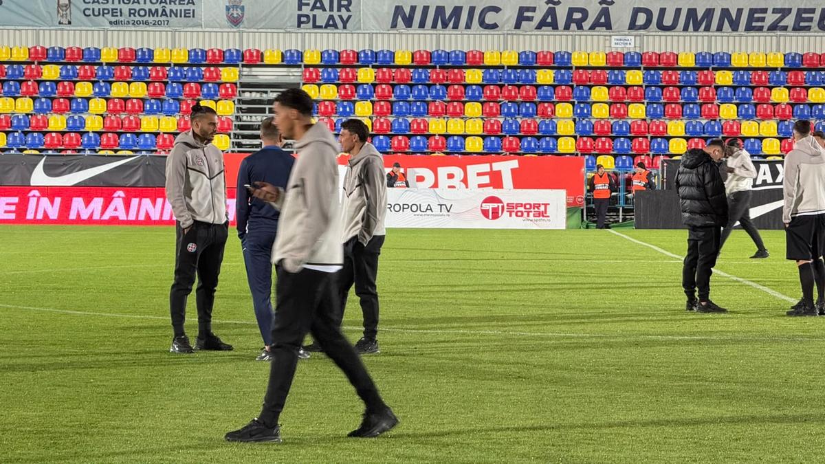 FC Voluntari - FCSB, imagini înainte de meci