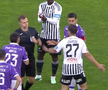 Decizie ciudată de arbitraj, în Universitatea Cluj - FC Argeș // FOTO: captură Prima Sport