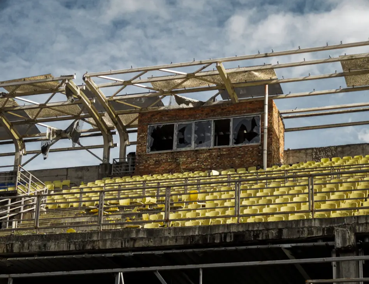 Stadioane distruse din Ucraina