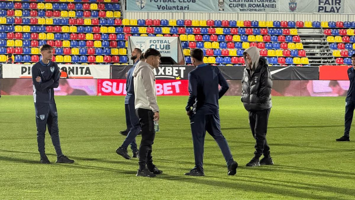 FC Voluntari - FCSB, imagini înainte de meci