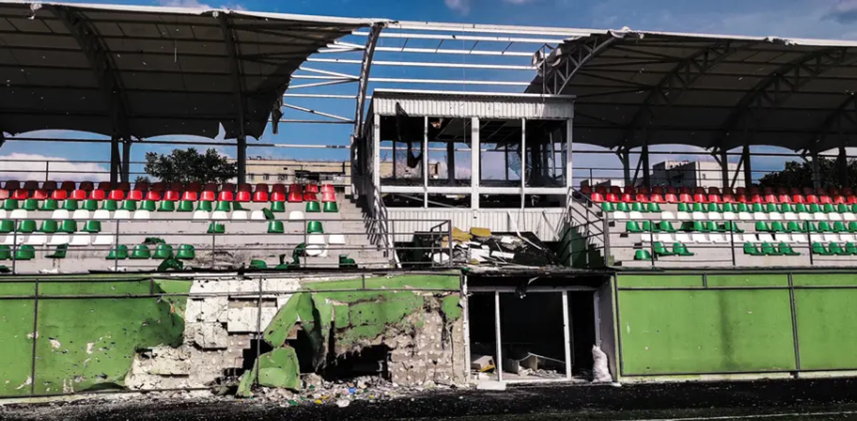 Stadioane distruse din Ucraina
