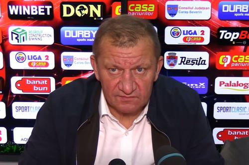 Dorinel Munteanu, antrenorul lui CSM Reșița