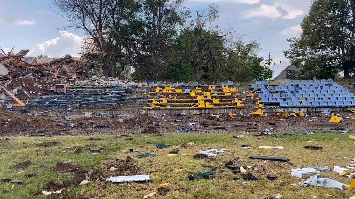 Stadioane distruse din Ucraina