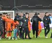 Cisotti, Muhar, Labonne, Andre Duarte, Crețu, Boutoutau, Laurențiu Reghecampf, Ricardo Pudurariu, Radunovic, după FC Voluntari - FCSB/ Foto: Cristi Preda (GSP)