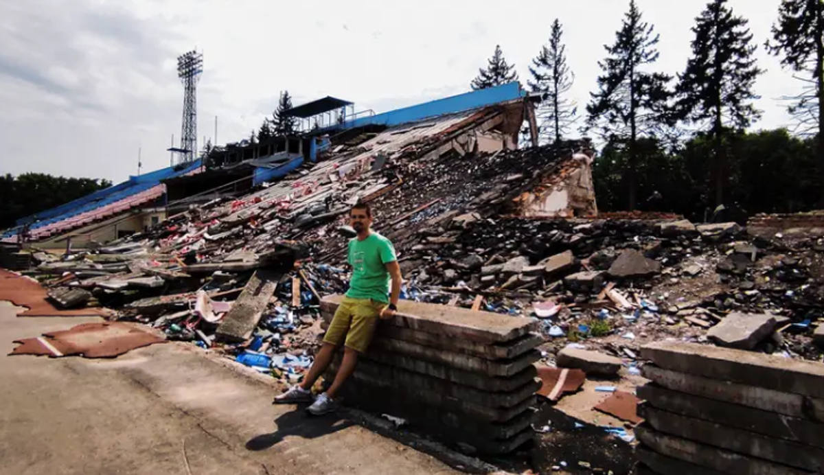 Stadioane distruse din Ucraina