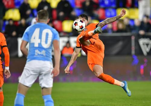 David Miculescu, în FC Voluntari - FCSB // foto: Cristi Preda (GSP)