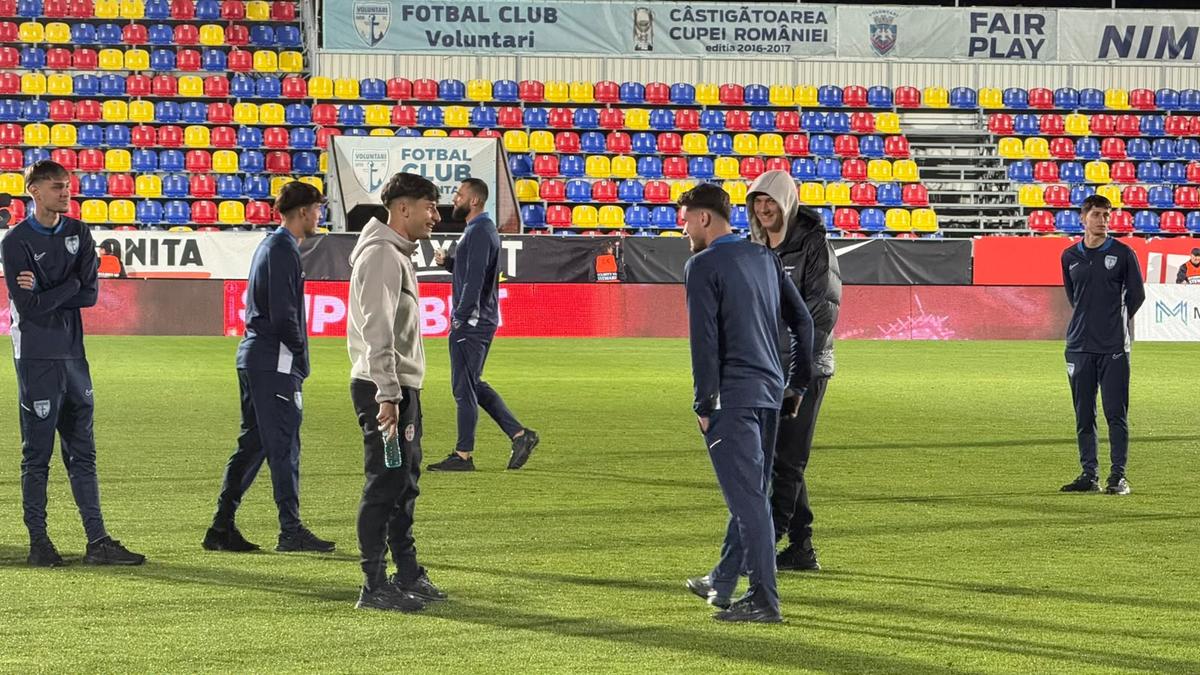 FC Voluntari - FCSB, imagini înainte de meci