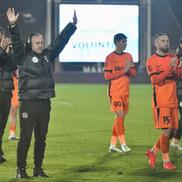 Karlo Muhar, Laurențiu Reghecampf, Ofri Arad, după FC Voluntari - FCSB/ Foto: Cristi Preda (GSP)