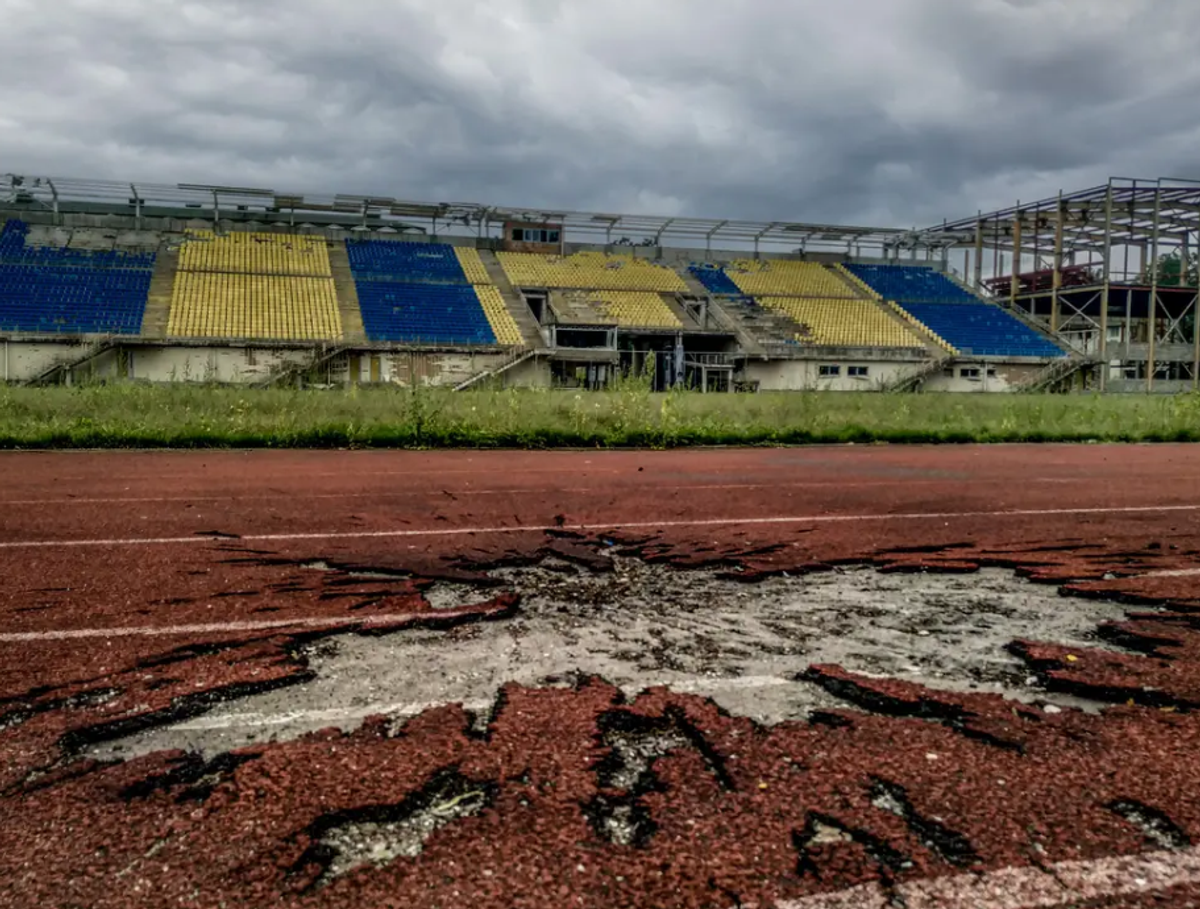 Stadioane distruse din Ucraina