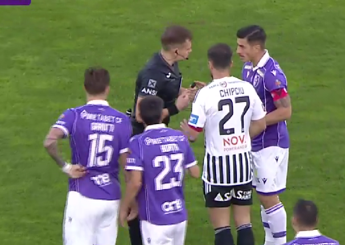 Cea mai bizară decizie de arbitraj din acest sezon în Superligă! Motivul uluitor pentru care a fost anulat golul în U Cluj - FC Argeș