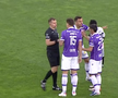 Decizie ciudată de arbitraj, în Universitatea Cluj - FC Argeș // FOTO: captură Prima Sport