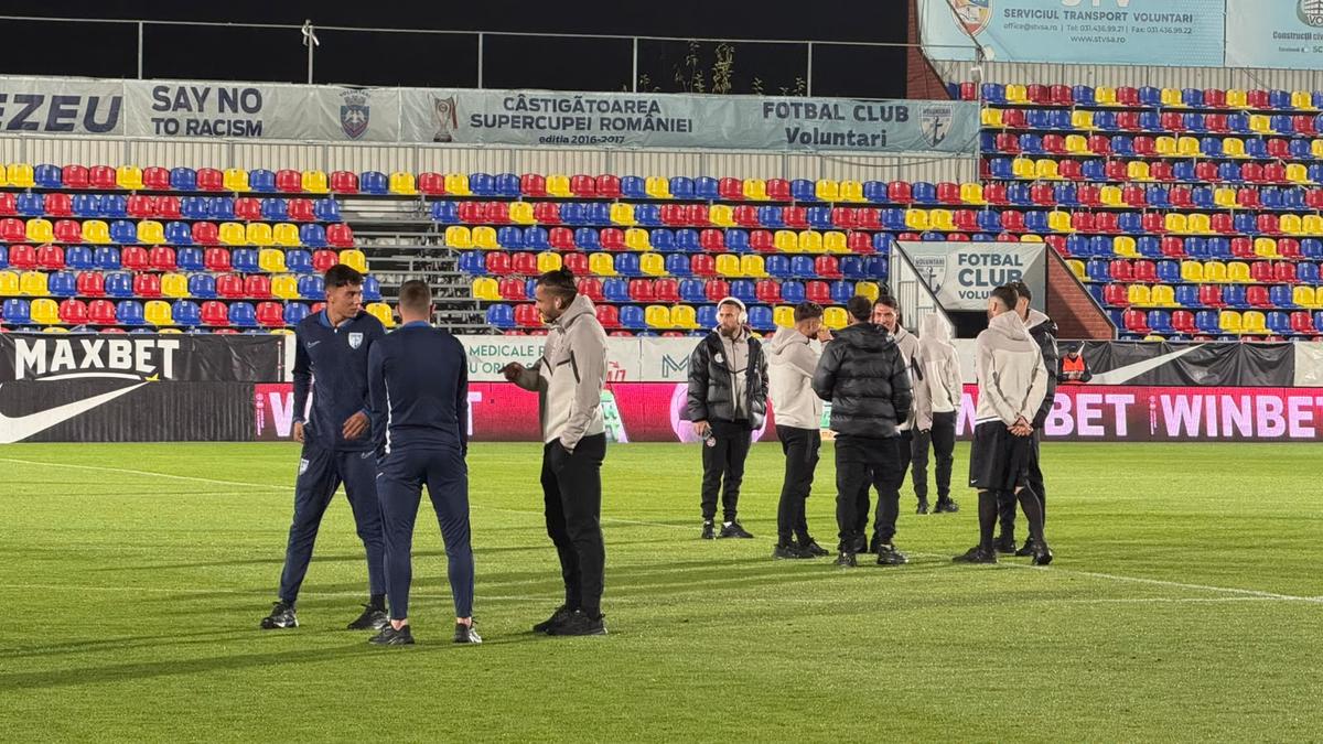 FC Voluntari - FCSB, imagini înainte de meci