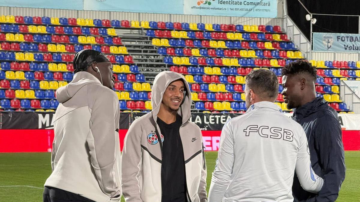 FC Voluntari - FCSB, imagini înainte de meci