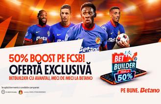 FC Voluntari – FCSB, meci cu 50% Boost