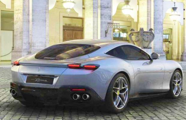 FOTO Noul Ferrari Roma: un supercar pe gustul lui James Bond