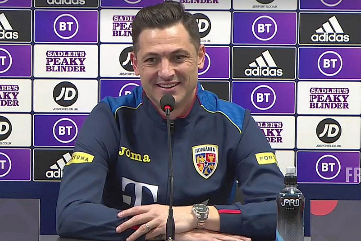 VIDEO Mirel Rădoi, pus în încurcătură la conferință de un nord-irlandez: „Mi-e greu să comentez asta!”