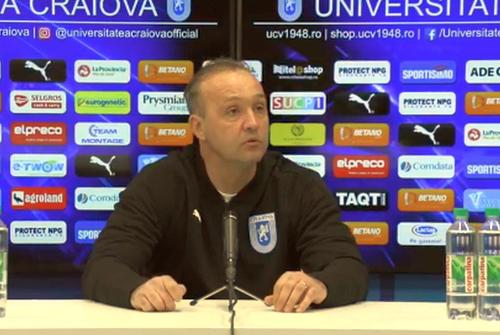 Corneliu Papură, antrenor CS Universitatea Craiova