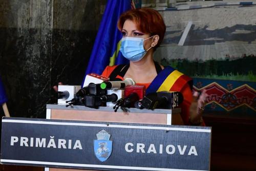 Lia Olguța Vasilescu, edilul Craiovei, a acceptat solicitarea formulată de clubul lui Adrian Mititelu. Sursă foto: Facebook