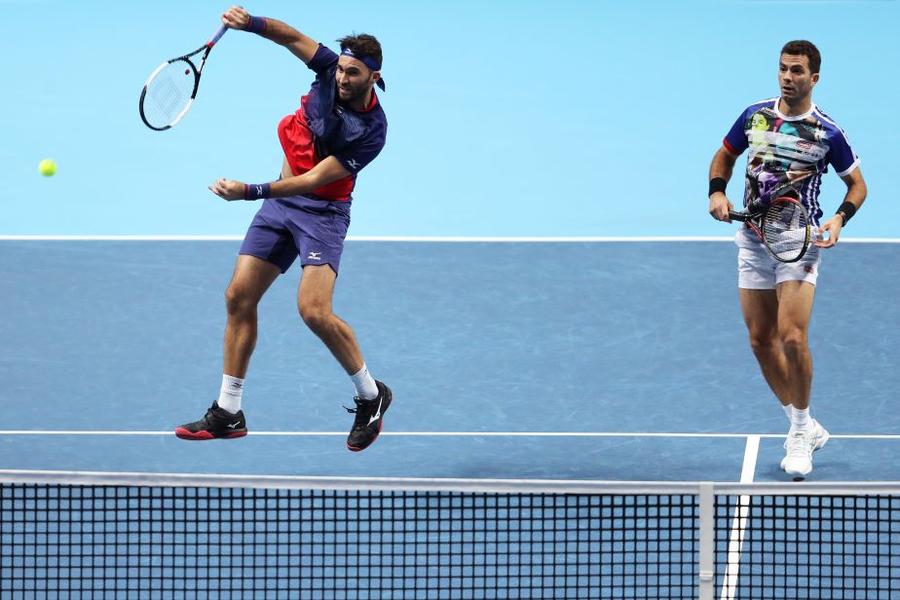 Tecău și Rojer în acțiune Foto Guliver/GettyImages Se despart după 7 ani » Horia Tecău nu va mai juca împreună cu Jean-Julien Rojer din 2021