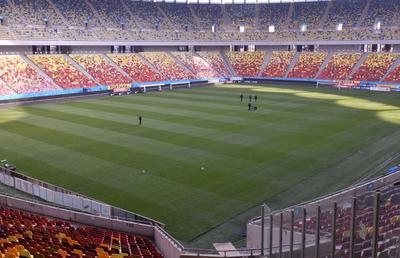 Schimbări importante pe Arena Națională! „S-a montat o carpetă hibridă! O să fie «masă de biliard». Nu avem nicio emoție”