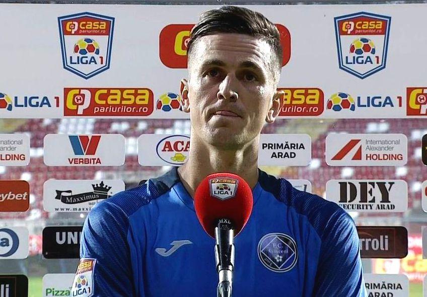 Sepsi Sf. Gheorghe a învins-o pe Academica Clinceni, scor 2-0. Florin Gardoș (33 de ani), fundașul ilfovenilor, nu vede nicio cale de ieșire din situația actuală. Clinceni e ultima în Liga 1 și are mari probleme financiare.