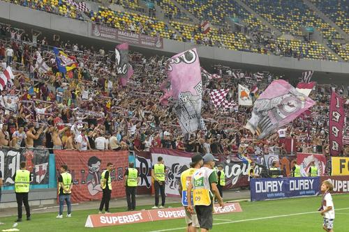 Rapid a fost susținută de un număr important de fani în acest sezon // foto: Imago Images