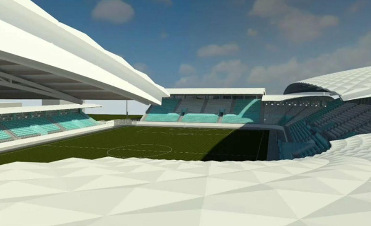Au apărut imaginile cu cel mai nou stadion din Superliga: „Facem echipă acum”