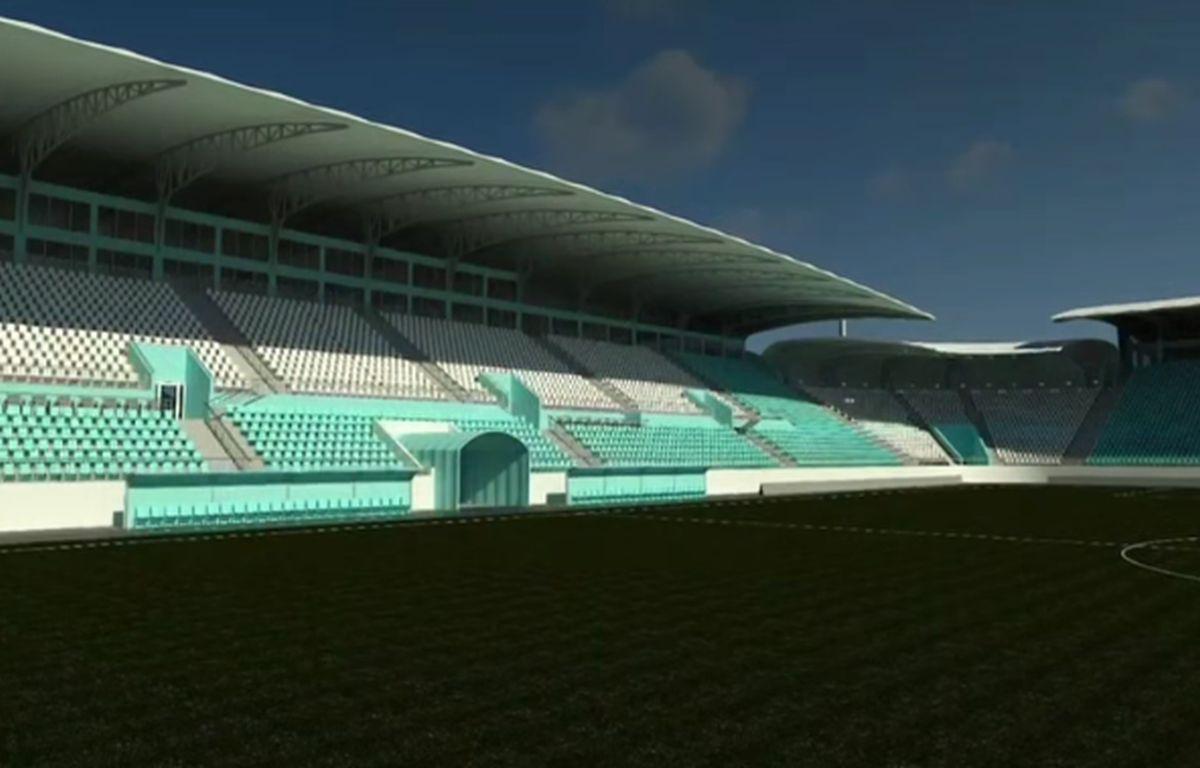 Stadion nou Botoșani - schiță